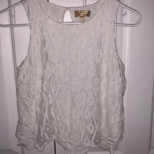 🌟CLEARANCE🌟 White lace top